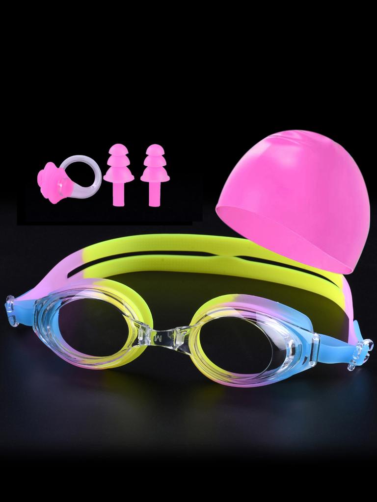 Взрослые очки для плавания высокой четкости водонепроницаемые и защищенные от запотевания очки для плавания для мужчин и женщин плавательные силиконовые шапочки