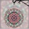 10 Inch Metal Wind Spinner with 360 Swivel Hook Mandala Design Garden Decor Outdoor Art Hanging Ornament for Patio Yard Gift