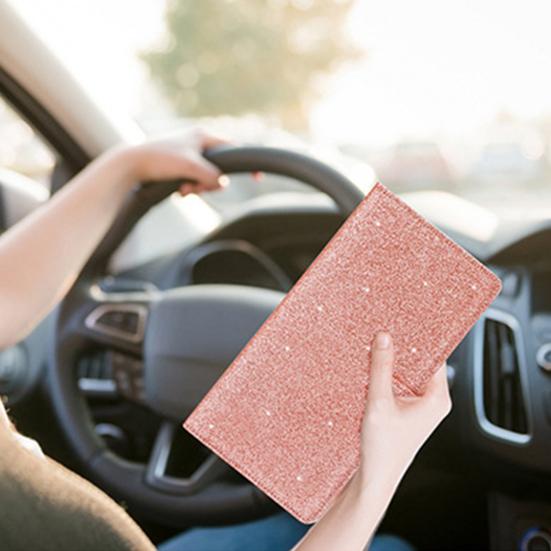 Держатель для страховой карты, перчаточный ящик, органайзер для документов с магнитной застежкой, 6 отделений, водонепроницаемый, портативный