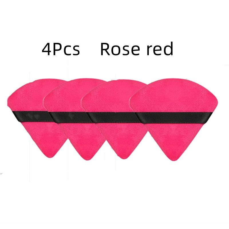 4/8/12 шт. треугольная бархатная пудра для пиццы, мука, мини-губка для макияжа лица, косметика, моющиеся легкие средства для макияжа, инструменты для макияжа