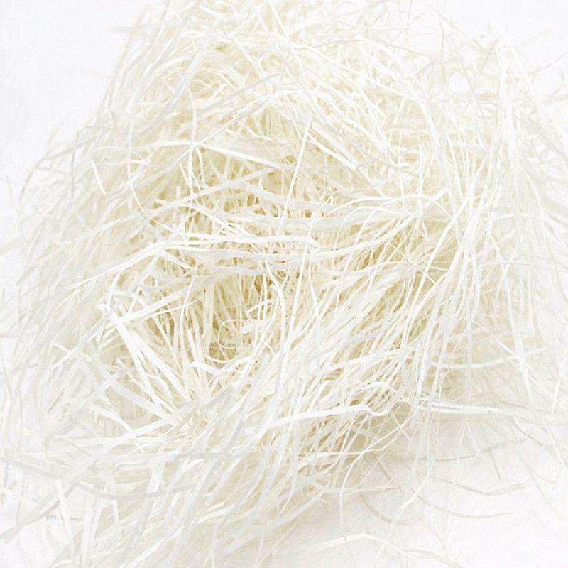 Multicolor Thick Paper Raffia Grass for Gift Box Packaging - Shockproof Material In Stock