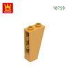 Нетоксичный 58 шт./лот 2449 Наклонный перевернутый 75 2x1x3 Деталь Moc Цветные Аксессуары Совместимые С Кирпичами DIY Детская Игрушка Детали Сборки