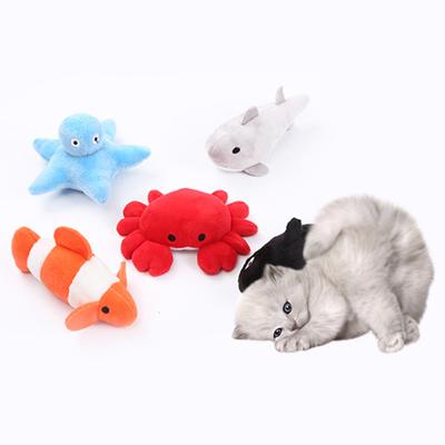 Плюшевая игрушка для кошек, устойчивые к укусам кошачьей мяты, игрушки с героями мультфильмов, жевательные игрушки, товары для домашних животных для домашних кошек