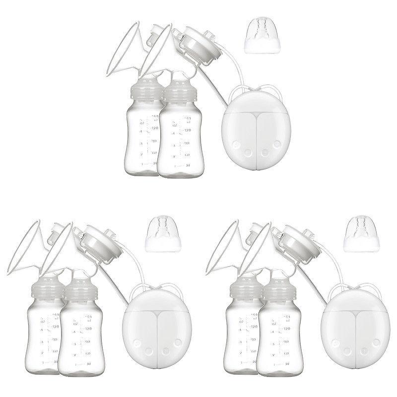 Двойной электрический молокоотсос с тихим всасыванием для кормящих мам