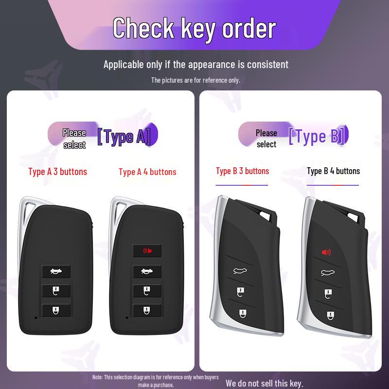 Lexus ES300h/LS500h/ES260/LX700h/RX350h Key Cover with Buckle