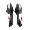 1 Pair For KAWASAKI NINJA ZX10R ZX-10R ZX 10R 2011-2015 Motorcycle Mirror LED Turn Light Signals Moto Rearview Mirrors