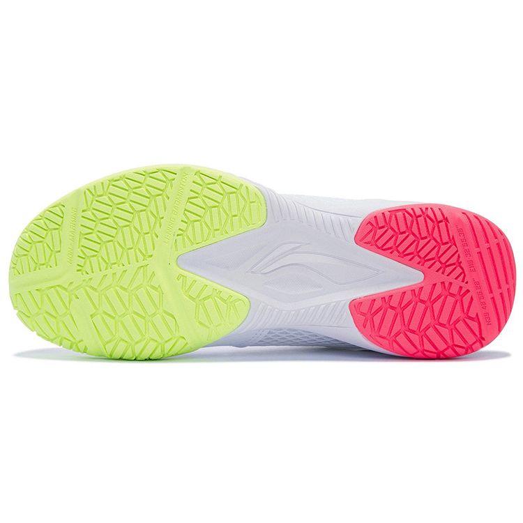 Li-Ning Кроссовки для бадминтона Thunder Series Lite Training с низким верхом, унисекс, золотисто-оранжевый лимонный AYTS020-1