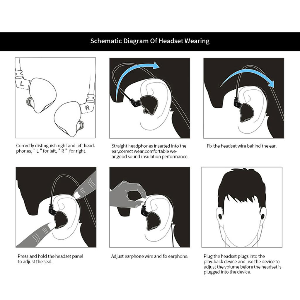 KZ ZS10 Pro 3,5 мм проводные наушники-вкладыши 1DD + 4BA гибридные Hi-Fi музыкальные наушники спортивная гарнитура 2-контактный