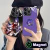 HSR Acheron Стеклянный чехол для мобильного телефона MagSafe для iPhone 17 16 15 14 13 12 11 Air Pro Max Plus Mini Цветной чехол