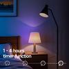 Перезаряжаемая настенно-настольная лампа E27 RGB с сенсорным управлением и пультом дистанционного управления
