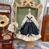 ХАМРЕТИППЗ BJD Шарнирная кукла Кукла-платье Кукольный костюм Кукольная одежда горничной Шарнирная кукла Кукла для переодевания Кукольное платье Принцесса Синяя Принцесса Милая Горничная Милая