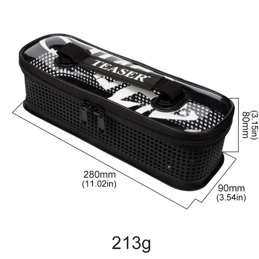 Large Capacity Lure Bait Storage Bag Jig Mesh Bag Fishing Jig Bag Fishing Accessories