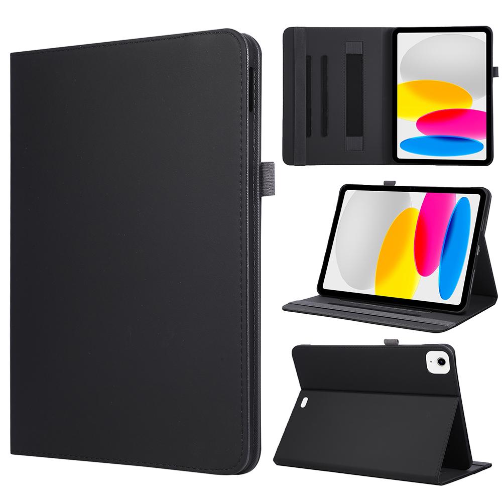 Tablet Case For iPad Air 13 (2025) / (2024) / Pro 12.9 (2022) / (2021) / (2020) Foldable Stand Leather Cover with Handheld Wristband
