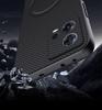 Полностью закрывающий защитный чехол для телефона Motorola S30 Pro с магнитной застежкой и текстурой под марку