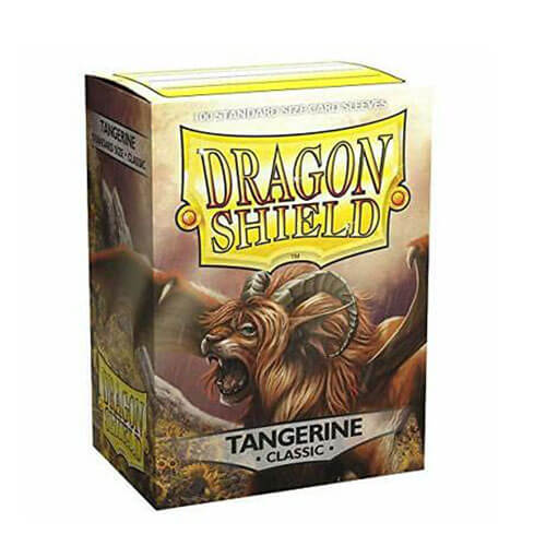 Dragon Shield Matte Card Sleeves II Box of 100 (Tangerine)