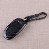 Carbon Fiber Style ABS 5 Buttons Remote Key Fob Case Cover Fit for Hyundai Santa Cruz Santa Fe Sonata     New