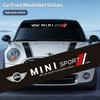 Декоративная наклейка на лобовое стекло автомобиля для Mini Cooper JCW Works R56 R50 F54 F55 F56 F57 F60 R52 R53 R55 R57 R58 R59 R60 R61