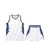 CUBAL League Equipment V-Neck Breathable Loose Tank Top Quick-Dry Shorts Basketball Set Men Basketball Set Pure-White 152431212-3
