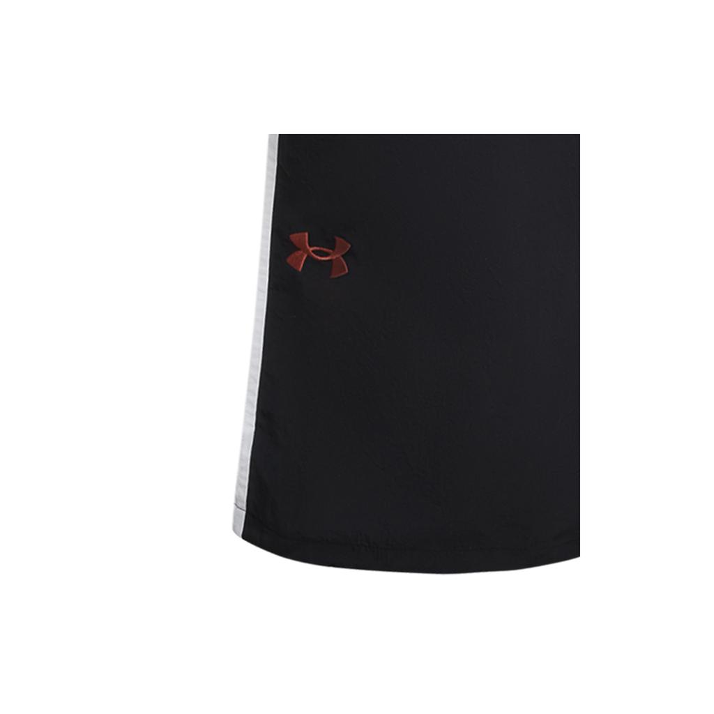 Under Armour Curry SS26 Плетеные Баскетбольные Фитнес Модные Универсальные Ретро Американские Широкие Расклешенные Спортивные Длинные Брюки Мужские Низ Черный 6014303-001