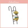 Resin Miniature Climbing Stairs Little Dog Display Ornament For Room Decor