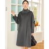 Women's Elegant Mid-Length Wool Coat