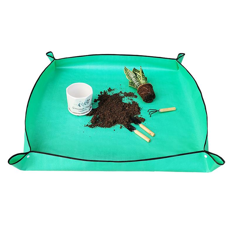 Коврик для посадки PE, садовые коврики для горшков, многоразовые садовые коврики для пересадки растений, водонепроницаемый коврик для пересадки растений, коврики для цветочных горшков