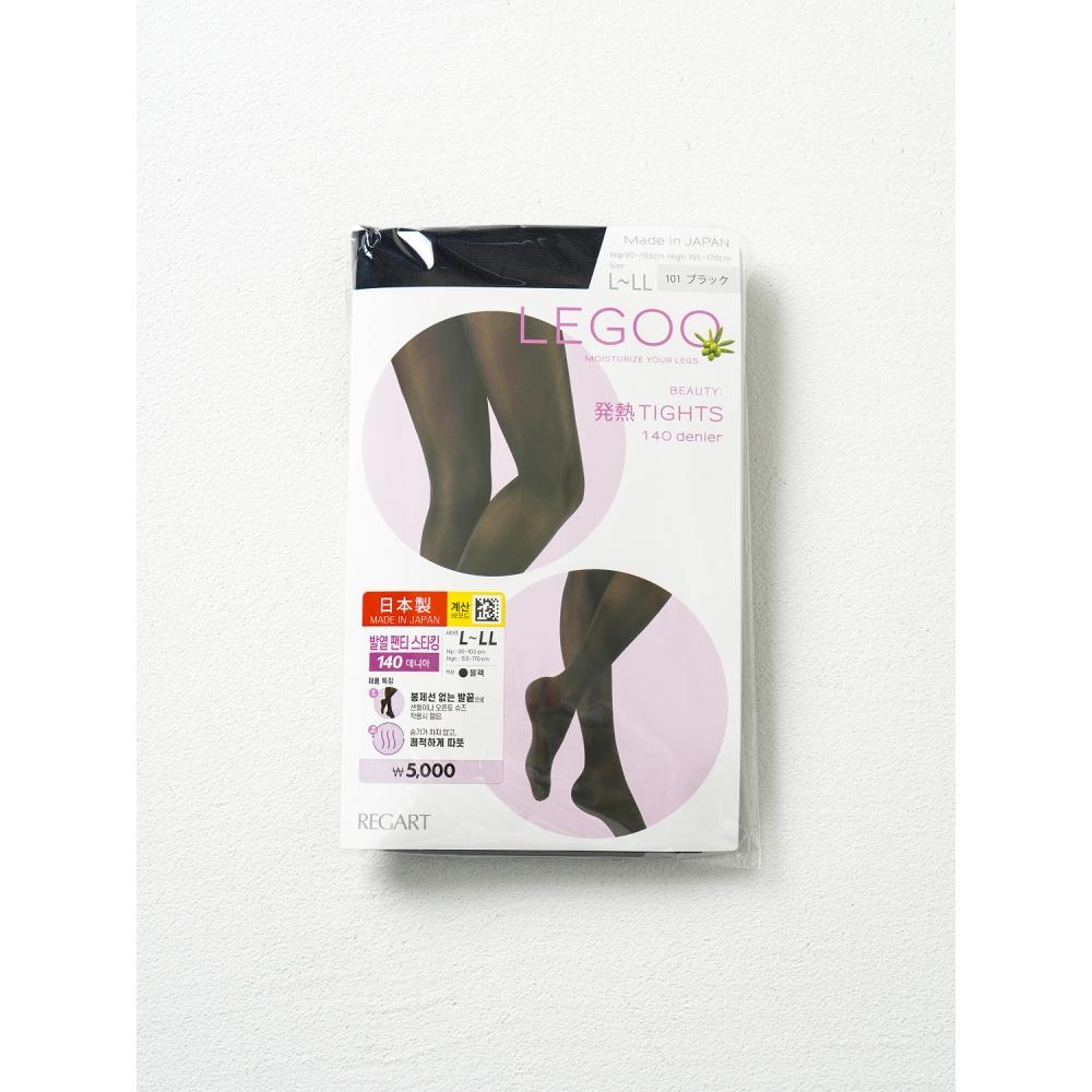 Daiso Японские колготки Legart Черные L LL 140d