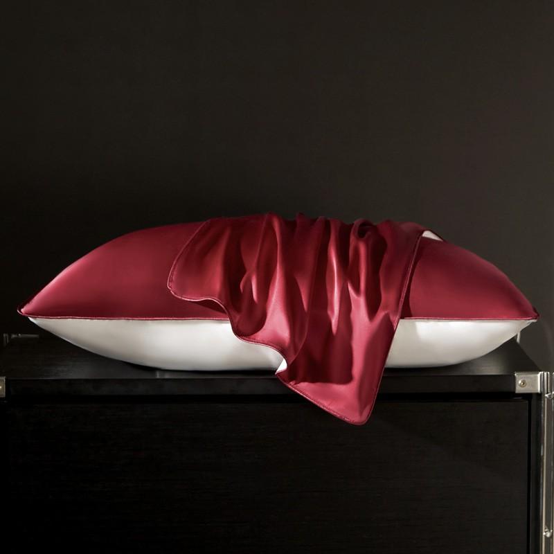 Silk Pillowcase Set 48x74cm 40mm 6A Grade Mulberry Anti-Mite Hypoallergenic Luxury Sleep Comfort