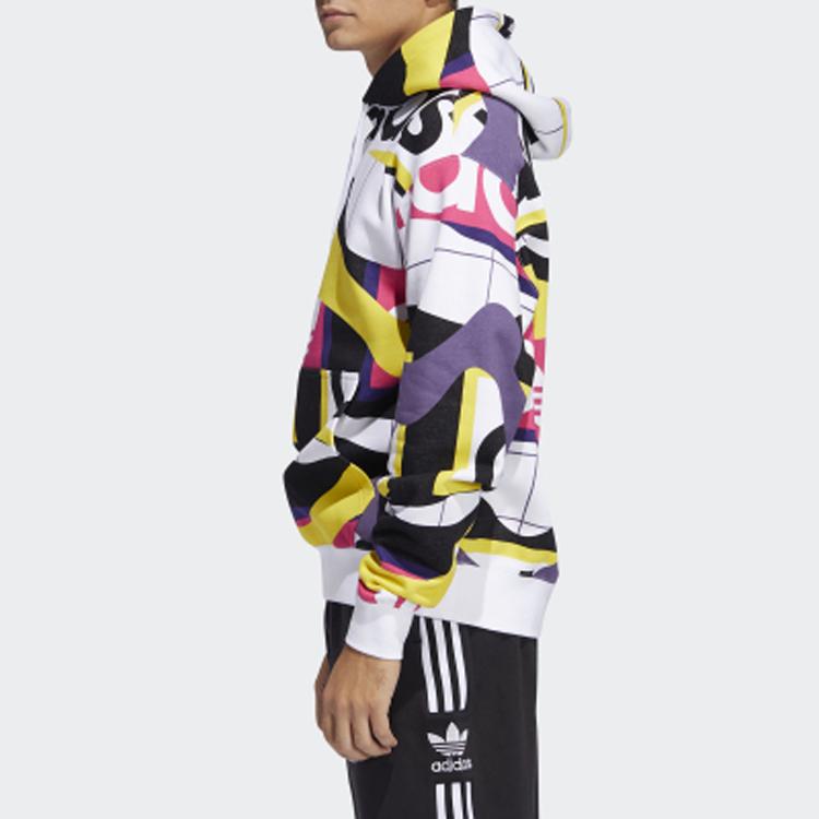 adidas Каталог Оригиналов AOP HDY Худи с принтом по всей поверхности Белый Мультиколор Мужской FM1566