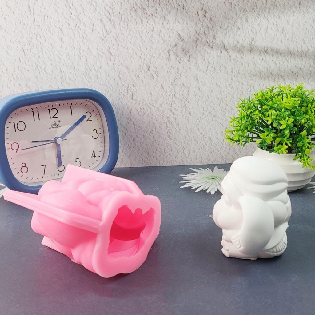 3D статуя животного слона силиконовые формы для свечей эпоксидная смола силиконовые формы для свечей мыла помадки шоколадного торта выпечки