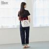 Сумка-тоут на плечо для выгула собак Peanuts 8508 [Rootote] Водоотталкивающая IP.SQ.Buddy.Peanuts-1E (03. СЕРЕБРЯНЫЙ)
