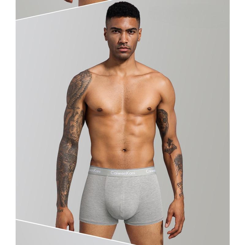 Мужские трусы-боксеры из дышащего чистого хлопка, модала, Cckgraphene, тонкие короткие брюки, подарочная коробка высокого класса