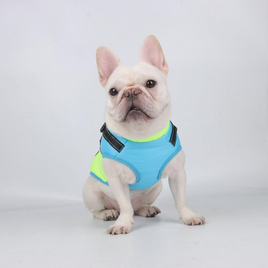 Зимнее пальто для собак Одежда для домашних собак Светоотражающая зимняя теплая куртка для маленьких средних собак Жилет для кошек в холодную погоду Жилет Пальто Одежда для французского бульдога