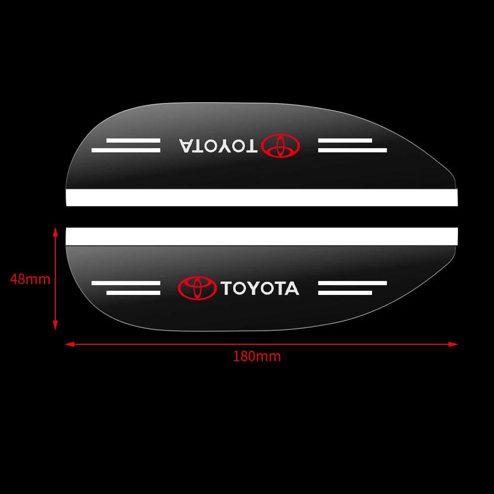 Car Rear View Side Mirror Rain Board Eyebrow Guard Sun Visor For Toyota C-hr Prado Rav4 Yaris Hilux Prius Avensis Corolla Camry