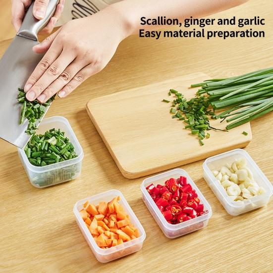 1 комплект, 100/200 мл контейнер для хранения продуктов с крышкой, холодильник для хранения продуктов, ящик для хранения фруктов, бытовые принадлежности