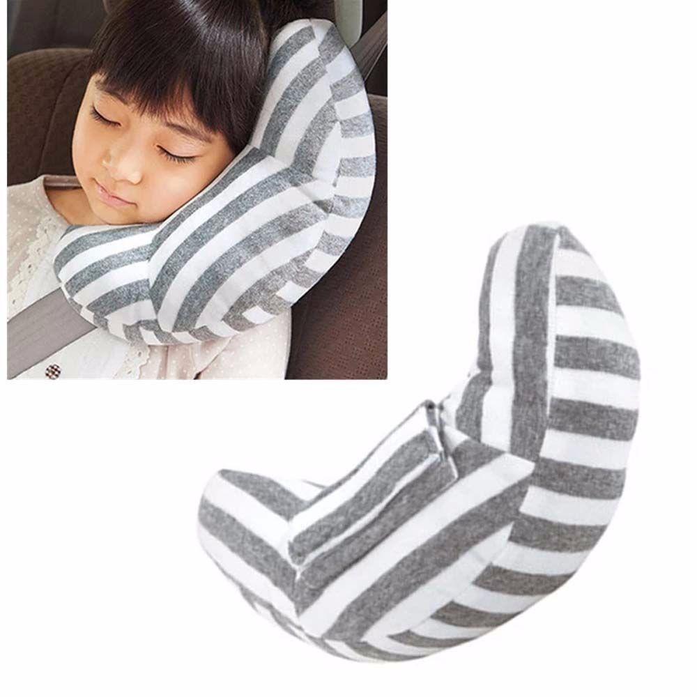 Cotton Soft Kids Car Seat Neck Headrest Children Nap Shoulder Belt Pad Child Sleeping