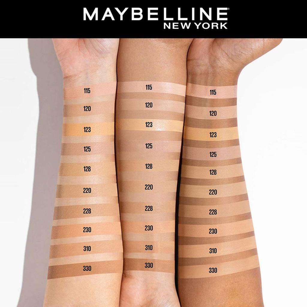 Maybelline New York Super Stay Lumi Matte Liquid Foundation 128  30H Wear Transfer Proof Lightweight Full Coverage Makeup Base 35ml Pack of 1