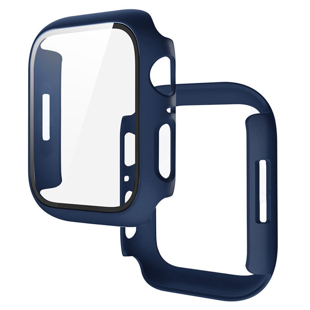 Стекло+Чехол для Apple Watch Series 7/8/9 41мм 45мм Защитное стекло для экрана 44мм40мм Бампер для iWatch Ultra/Ultra2 49мм Защитный чехол