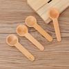 10Pcs Mini Wooden Spoons Kitchen Seasoning Honey Coffee Kitchen Cooking Coffee Bean Salt Spice Jars Wooden Measuring Spoons