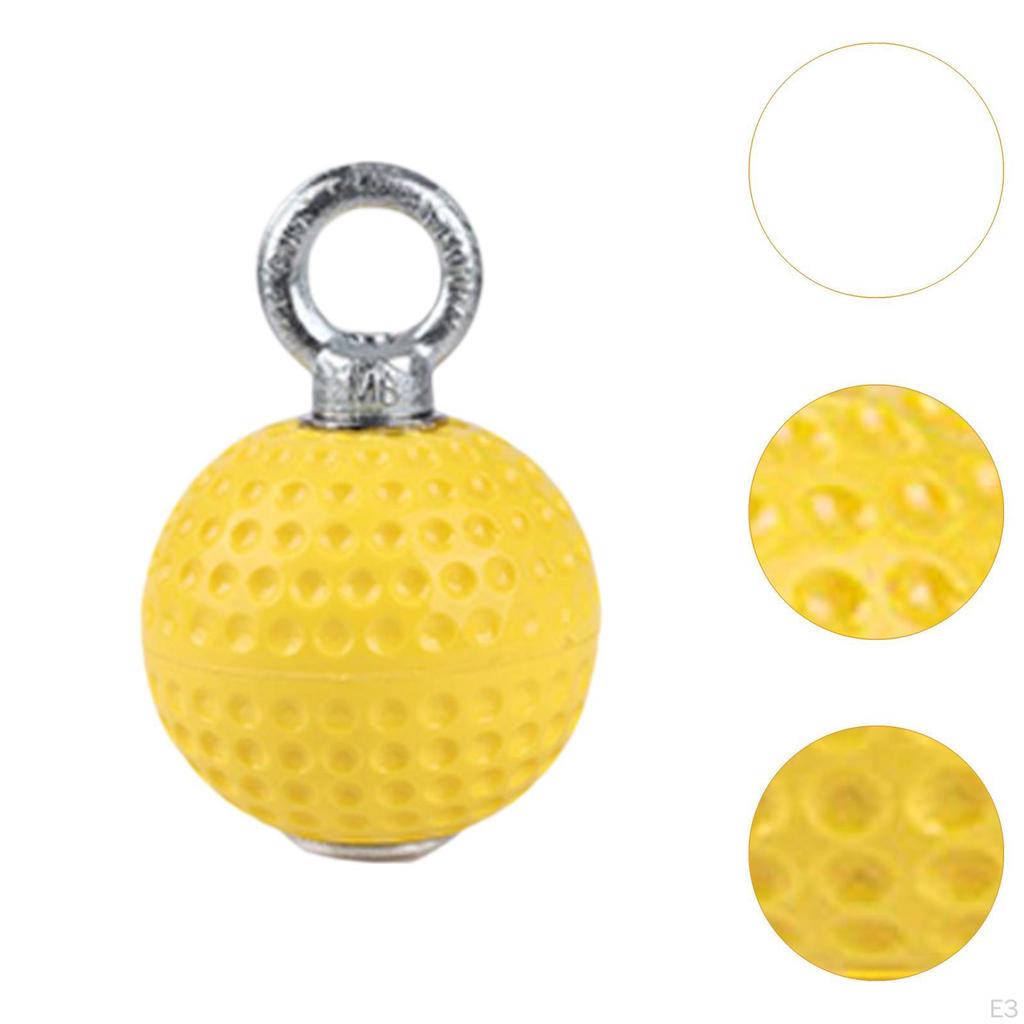 Grip Ball Finger Trainer Portable Solid Grab Bar Fitness Equipment for Arm Biceps Home Gym Household