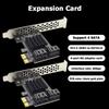4-портовая карта расширения SATA III PCIe 6 Гбит/с SATA 3.0 на PCI-e 1X 4X 8X 16X карта адаптера PCI Express поддержка Win8 Win10 Linux