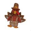 Thanksgiving Turkey Decor Animal Figurine Centerpiece Indoor Gift Tabletop Ornament Stuffed