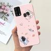For Samsung M31 M21 2020 SM-M215F Case Ultra Soft Bumper Flower Cat Painting Housing On Smasung Galaxy M21 M 31 Funda Bumper