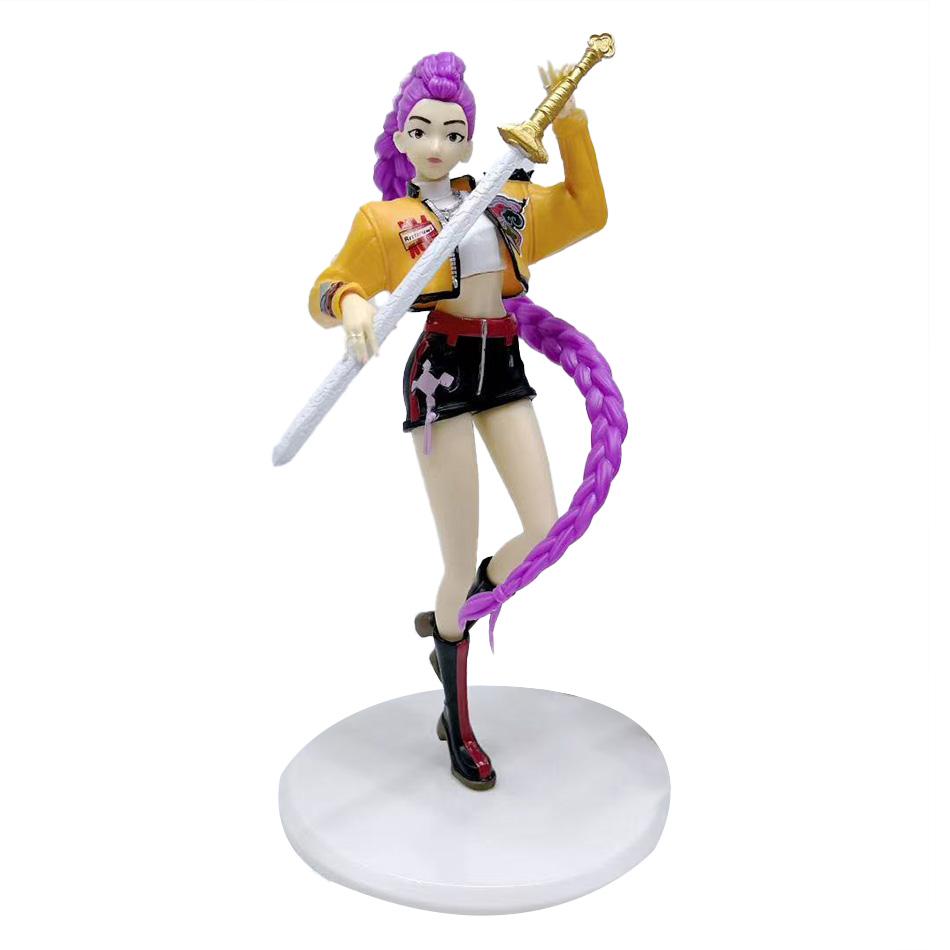 20см K-pop Охотники на демонов Аниме Коллекционная фигурка из ПВХ - Кавайная модель, украшение, детская игрушка, подарок