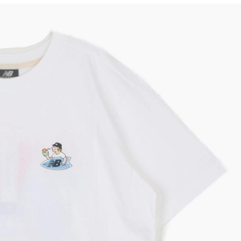 New Balance Футболка Lqj Nbnefco243 10 Uni Nb Boy Board Shop Футболка с коротким рукавом S