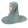 Malay Double Chin Undercap Muslim Women Solid Color Inner Scarf Islamic Instant Hijab Ladies Cap Crystal Hemp Bonnet Hat 80*55cm