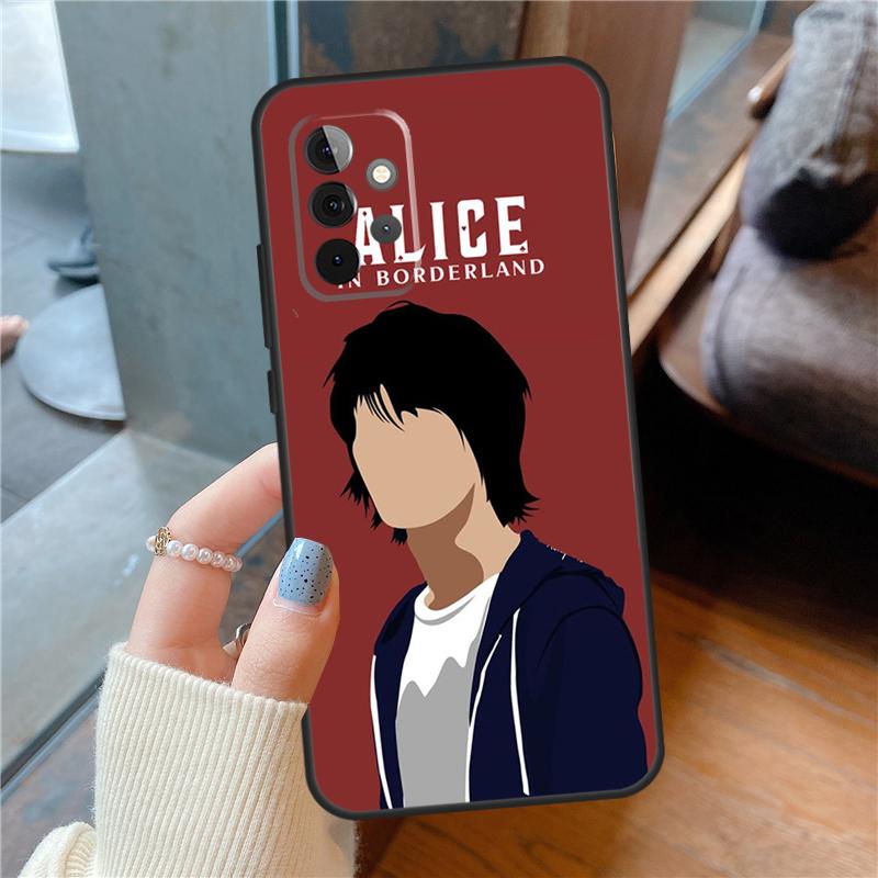 Чехол Alice in Borderland для Samsung Galaxy A56 A55 A35 A32 A12 A22 A52 A06 A54 A34 A14 A36 A26 A16 A13 A53 A15