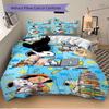 3Pcs Snoopy'S Adventures Space Bedding Sets For All Sizes New 3D Printed Bed Cover Comforter Duvet Cover Pillowcase Bedroom Decoration