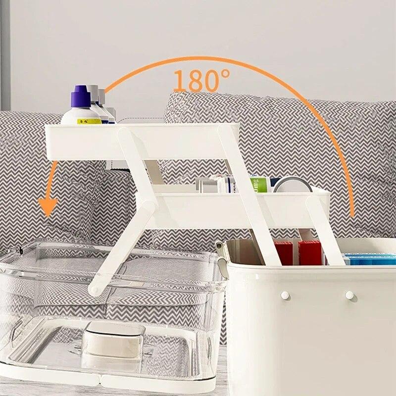 Домашняя аптечка, большая вместительная медицинская аптечка, медицинский многослойный ящик для экстренного хранения лекарств, семейный чемодан