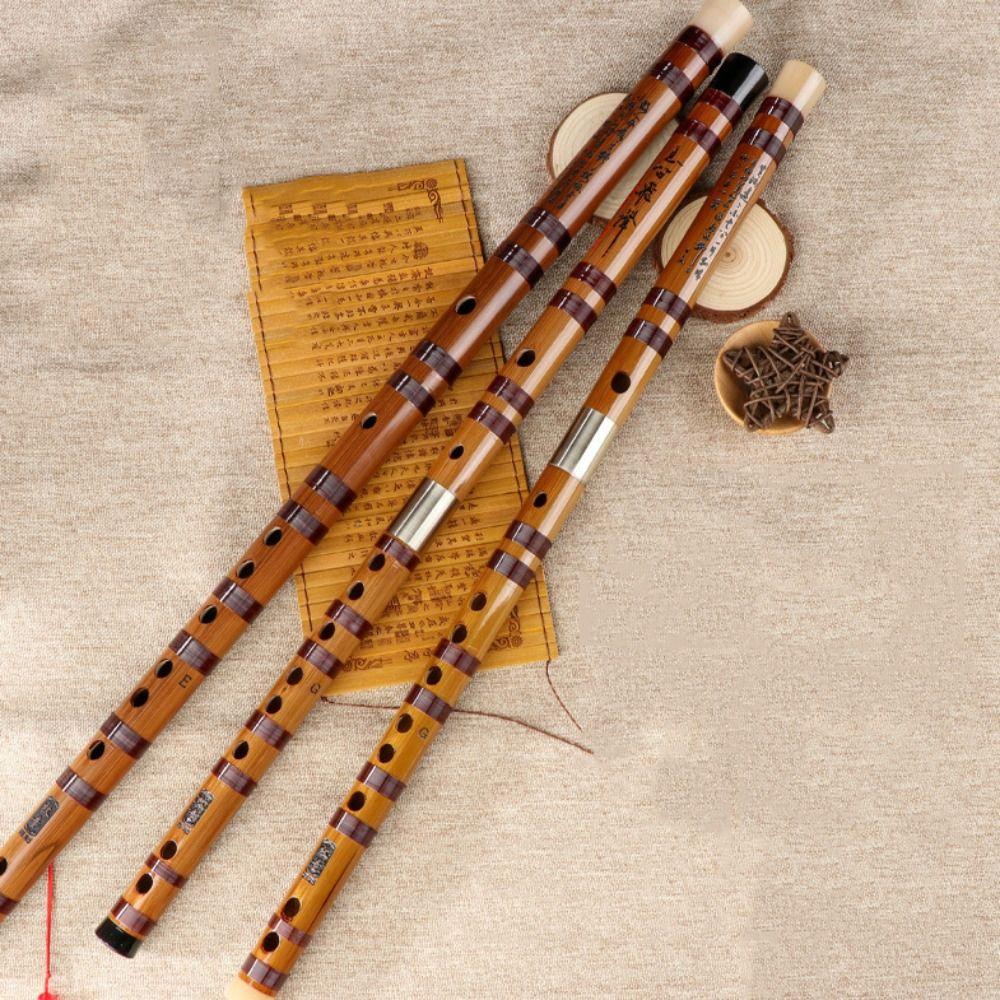 Chinese Bamboo Flute Key C D E F G Handmade Bamboo Flute Traditional Flute Performance
